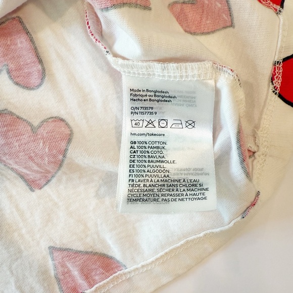H&M 5/6T Heart Sundress - Picture 4 of 5